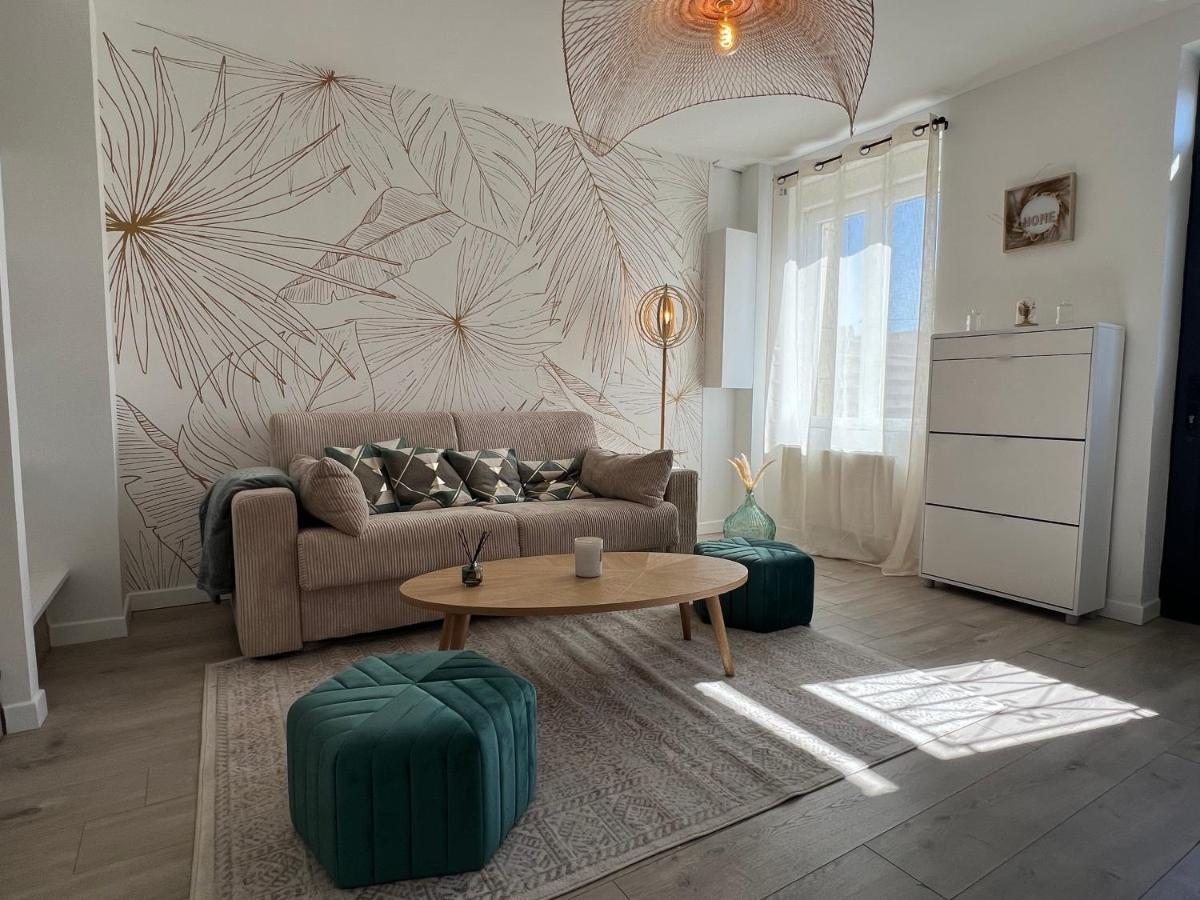 Superbe T2 Rouen Avec Jardin + Parking Gratuit A Proximite Lejlighed Eksteriør billede