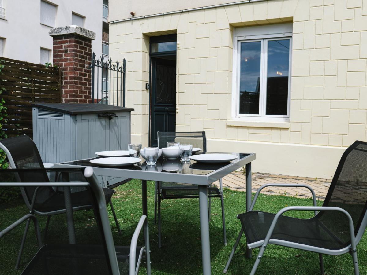 Superbe T2 Rouen Avec Jardin + Parking Gratuit A Proximite Lejlighed Eksteriør billede